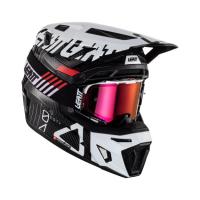 Leatt Мотошлем кроссовый Moto 9.5 Carbon Helmet Kit V24 White в Пензе
