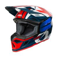 Oneal Кроссовый шлем 3Series Ride V.25 синий/белый в Пензе