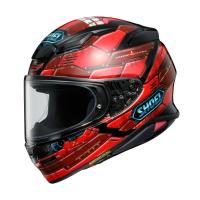 Shoei Мотошлем NXR 2 Fortress красно-черный в Пензе