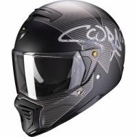 Scorpion Exo Мотошлем HX1 Taktic Матовый Черный/Серый/Белый в Пензе