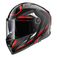 LS2 Мотошлем FF811 Vector II Alizer черно-красный в Пензе