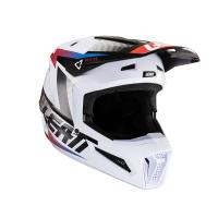 Leatt Шлем кроссовый Moto 2.5 Helmet Black/White 2024 в Пензе