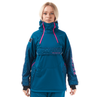 Dragonfly Куртка-анорак сноубордическая DF Uktus Woman Dark Ocean - Pink в Пензе
