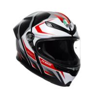 AGV Шлем K6 S 2206 Karve Matt Black/White/Red в Пензе