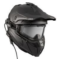 CKX Шлем кроссовый с маской Titan Solid Черный/Матовый в Пензе