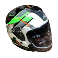 AiM Шлем JK526 Fluo-Green/White/Black в Пензе