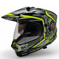 AIM Шлем кросс/эндуро JK802S Yellow/Grey/Black в Пензе