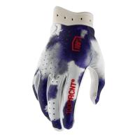 100% Мотоперчатки текстильные ITrack Blue/White 2026 в Пензе