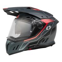 Oneal Шлем кроссовый со стеклом Sierra RS Echo красный/черный в Пензе