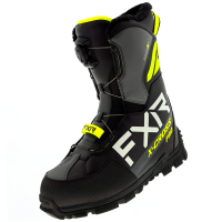 FXR Ботинки снегоходные X-Cross Pro BOA с утеплителем Black/Hi Vis в Пензе