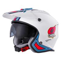 ONEAL Шлем открытый Volt MN1, глянец Белый/красный в Пензе
