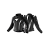 Shima Куртка Кожаная женская Miura 2.0 Black/White в Пензе