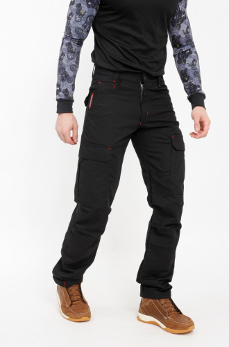 Starks мотоджинсы Chameleon Strong Черные в Пензе