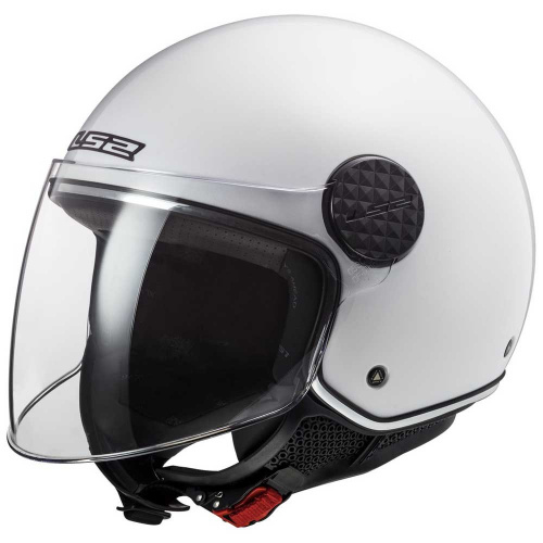 LS2 Мотошлем OF558 Sphere Lux Solid белый в Пензе