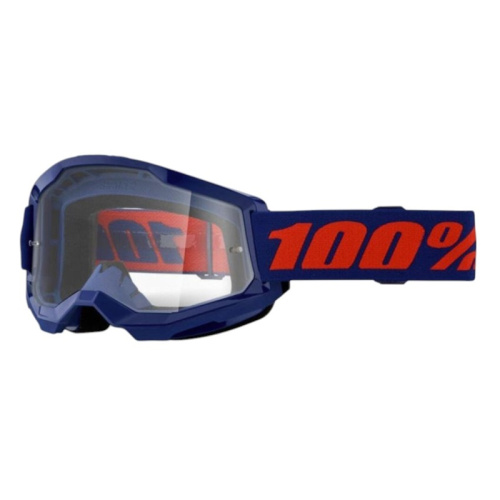 100% Очки Strata 2 Goggle Navy / Clear в Пензе