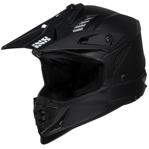 IXS Мотошлем кроссовый iXS363 1.0 черный мат в Пензе