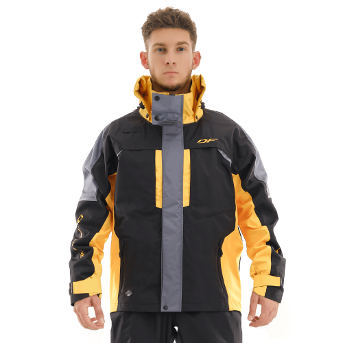 Dragonfly Куртка мембранная Quad Pro Black-yellow в Пензе