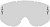 SCOTT Линзы 80's SGL WKS clear silver chrome afc в Пензе