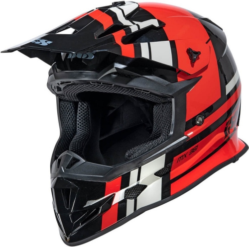 IXS Мотошлем iXS361 2.3 Черно-красный в Пензе