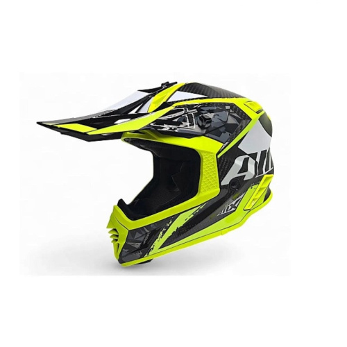 AiM Шлем RH855 Carbon Terrain Black/Yellow в Пензе