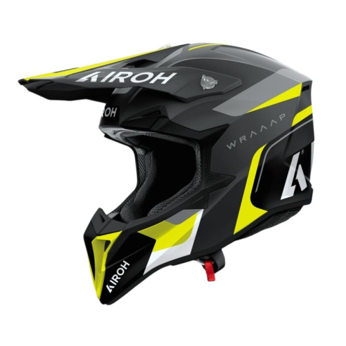 Airoh Шлем Wraaap Conquer Yellow Matt в Пензе