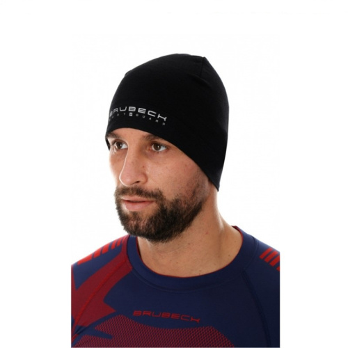 Brubeck Шапка шерстяная Active Wool Черная в Пензе