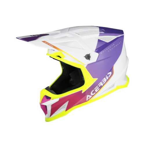 Acerbis Шлем T711 White/Purple в Пензе