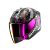 Shark Шлем Skwal I3 Jet Hellcat Mat Black/Chrome/Violet в Пензе