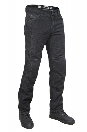 Inflame Мотоджинсы мужские Rage Dark черные в Пензе