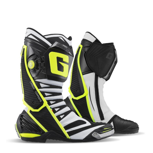 Gaerne Мотоботы GP1 Evo White/Black/Yellow в Пензе