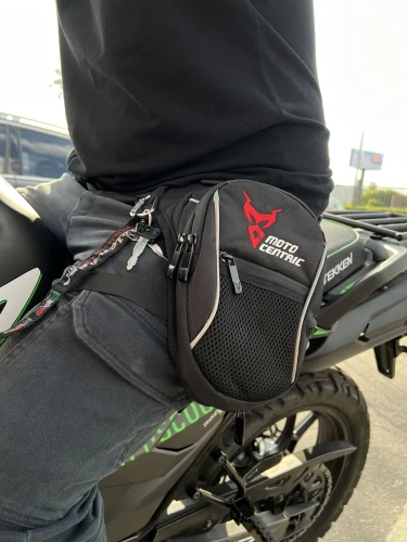 Motolike сумка на пояс красная в Пензе