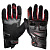 Sweep Перчатки кожаные+текстиль Hammer Black/Red в Пензе