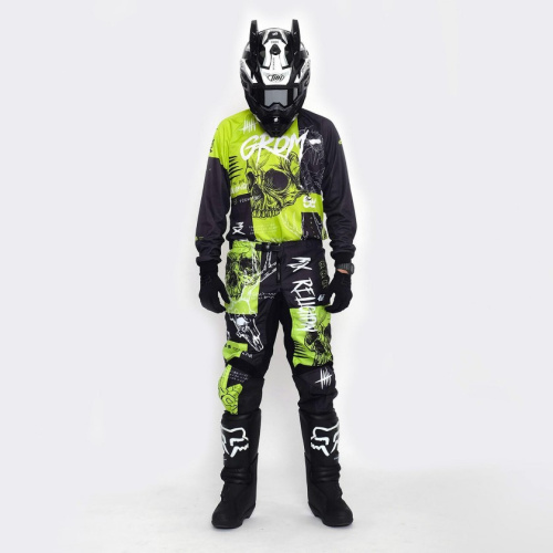Grom Джерси MX Religion lime в Пензе