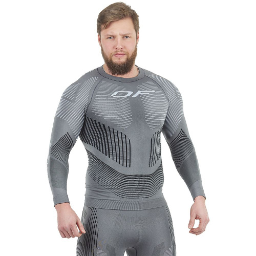 Dragonfly Термофутболка 3DThermo Grey с длинным рукавом в Пензе
