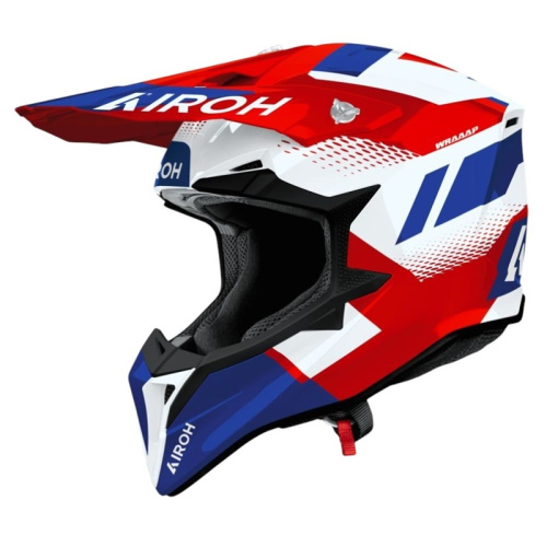 Airoh Шлем Wraaap Vision Red-Blue Gloss в Пензе