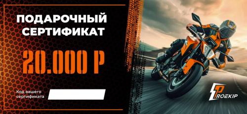 Подарочный сертификат Pro-Ekip.ru на 20.000р в Пензе