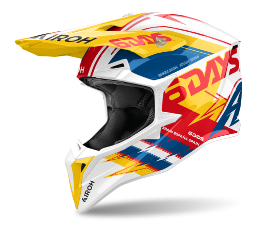 Airoh Мотошлем Wraaap Sixdays Spain 2024 Glossy в Пензе