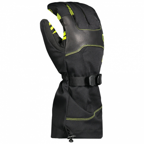 Scott Перчатки Cubrick Black/Lime-green в Пензе