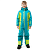 Dragonfly Зимний утепленный комбинезон Gravity Teenager Dark Green - Lime 2025 в Пензе