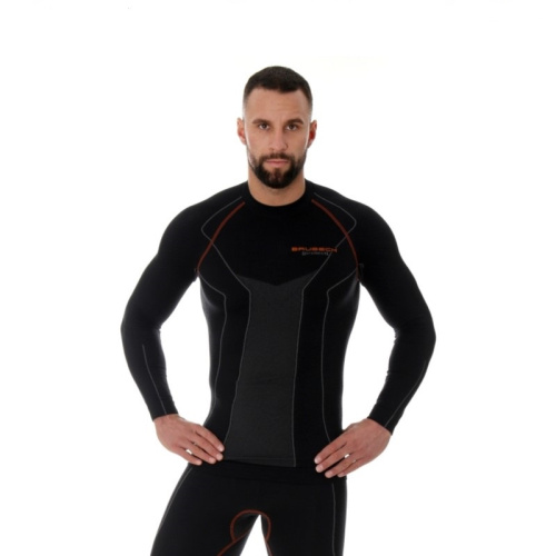 Brubeck Футболка мужская Thermo Protect черный в Пензе