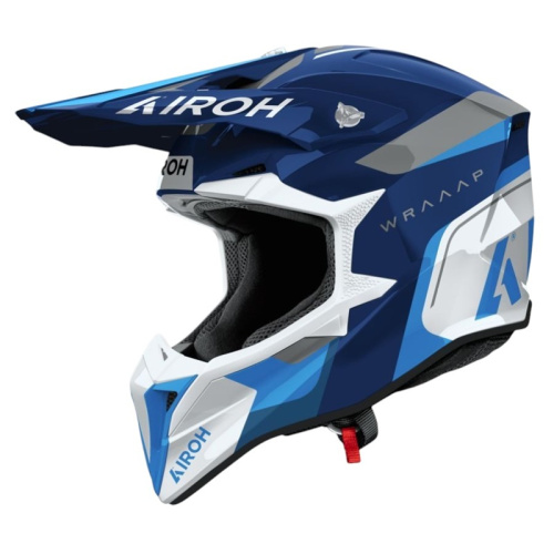 Airoh Шлем Wraaap Conquer Blue Gloss в Пензе
