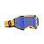 Scott Очки кроссовые Fury dark yellow/dark blue/blue chrome works в Пензе