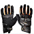 Sweep Перчатки кожаные+текстиль Hammer Black/Orange в Пензе
