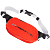 Dragonfly Гермосумка поясная DF Wallet 2л Red-Black в Пензе