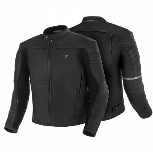 Shima Мотокуртка Кожаная Shadow TFL Black в Пензе